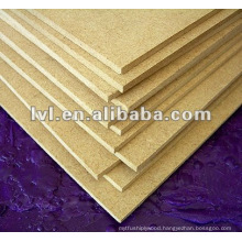 high density 1220*2440mm plain mdf board with E2 glue